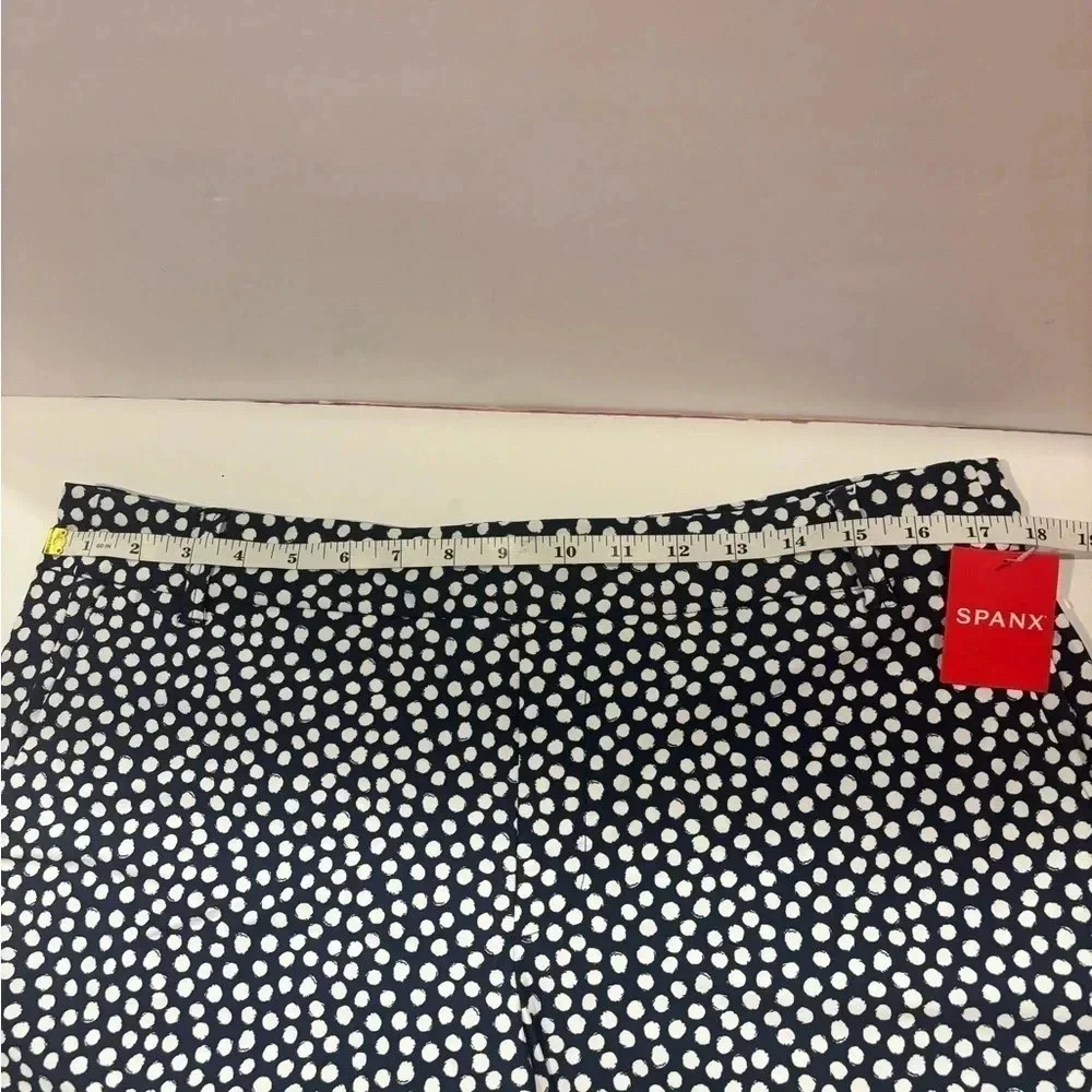 Spanx Sunshine Shorts 6 Navy Pantited Dot Women’s XL NWT